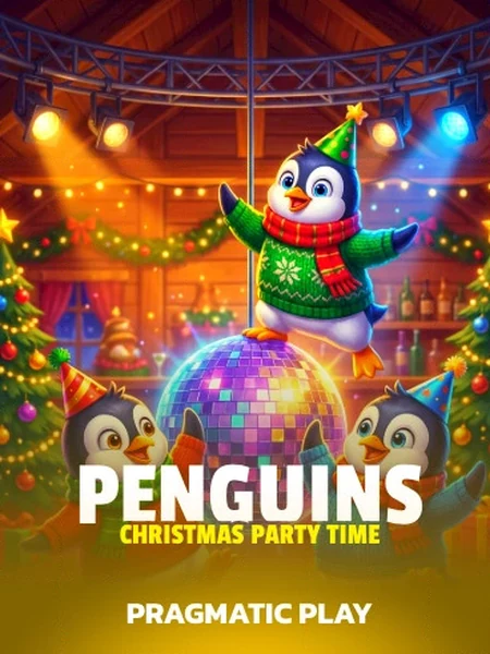 Penguins Christmas Party Time