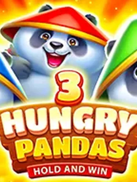 3 Hungry Pandas : Hold and Win